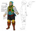 Concept art from Baten Kaitos: HD Remake Digital Art Book